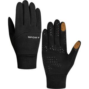 Winter Gloves Touchscreen Waterproof Windproof Cycling Running Cold Weather